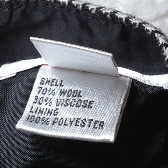 Talbot's Wool/Viscose Skirt; "4", Collegiate, Professional, Corporate, Classic - Picture 3 of 5